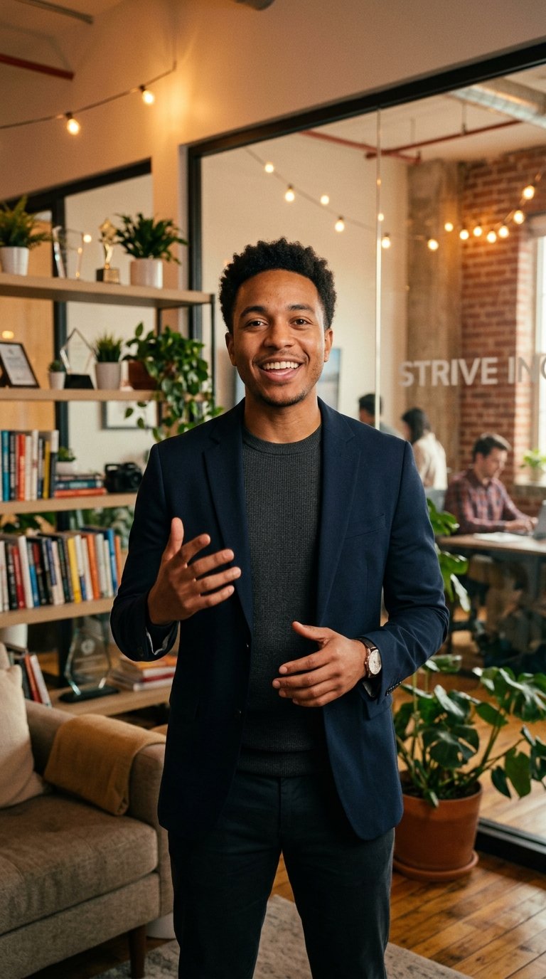 Founder Story ad template