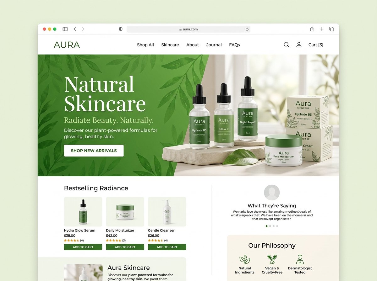 Responsive e-commerce sale banner mockup showing high-converting headline placement and festive discount badges